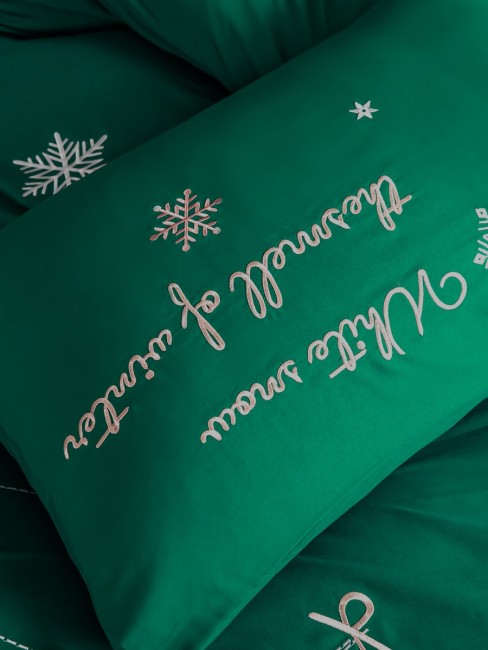 КПБ Rus Bella однотонный с вышивкой в коробке RUBB022