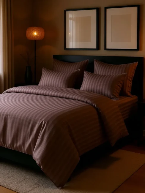 КПБ KAMTEX Страйп Сатин KAMSS08