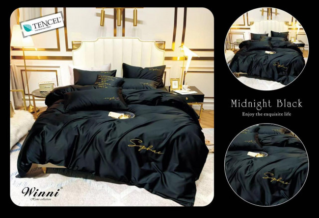 КПБ Mency Winni однотонный с вышивкой в коробке MENWOVB07 КПБ Mency Winni однотонный с вышивкой в коробке MENWOVB07