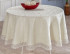 Скатерть EVDY KDK с гипюром круглая d 160 см