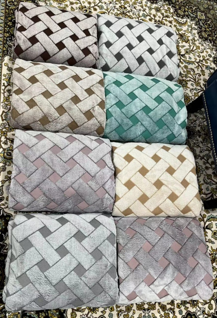 Плед плюшевый ПЛЕТЕНКА B046 Плед плюшевый ПЛЕТЕНКА B046