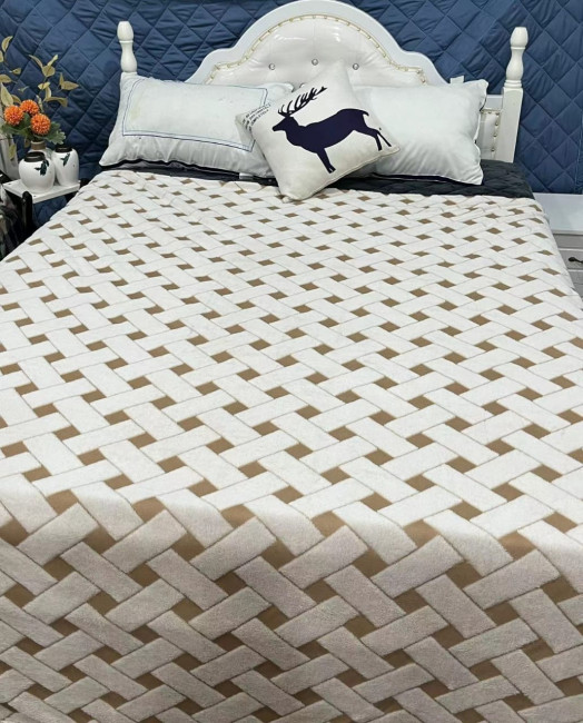 Плед плюшевый ПЛЕТЕНКА B046 Плед плюшевый ПЛЕТЕНКА B046