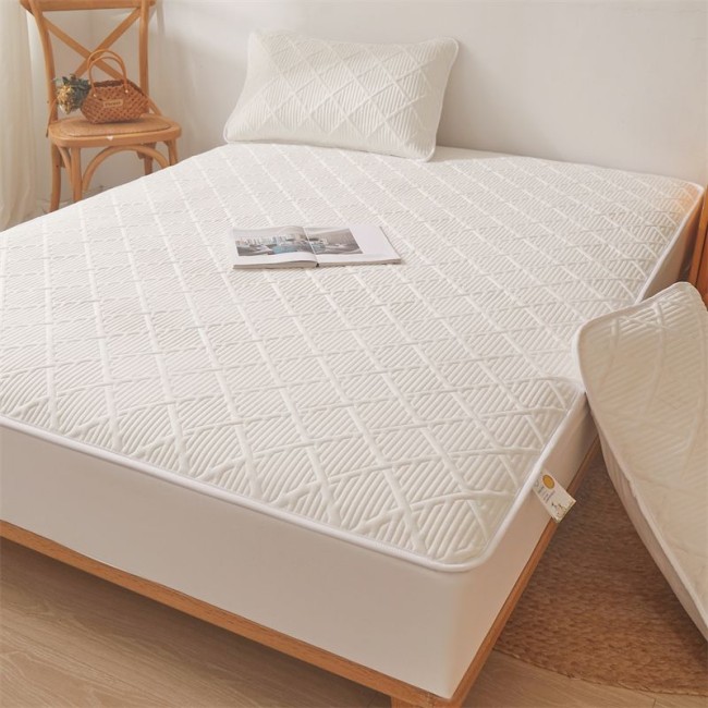 Наматрасник Mency стеганый с бортом без наволочек NAMSR01 (Белый) Наматрасник Mency стеганый с бортом без наволочек NAMSR01 (Белый)