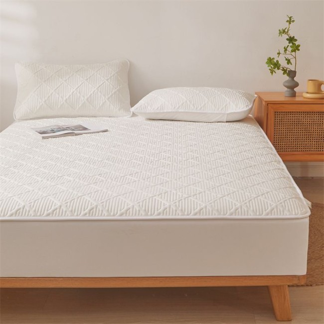 Наматрасник Mency стеганый с бортом без наволочек NAMSR01 (Белый) Наматрасник Mency стеганый с бортом без наволочек NAMSR01 (Белый)