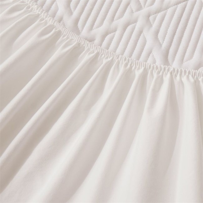 Наматрасник Mency стеганый с бортом без наволочек NAMSR01 (Белый) Наматрасник Mency стеганый с бортом без наволочек NAMSR01 (Белый)