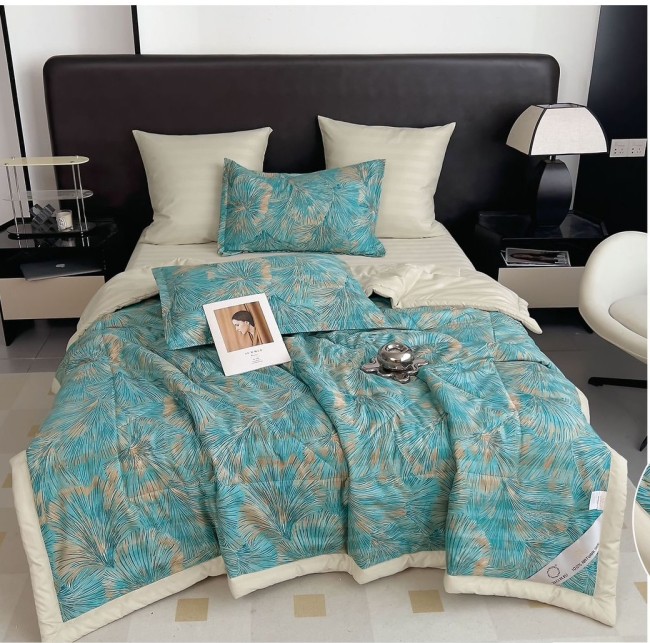 Одеяло Boris с простыней и наволочками Двухсторонний Страйп-сатин ODBORDSS009