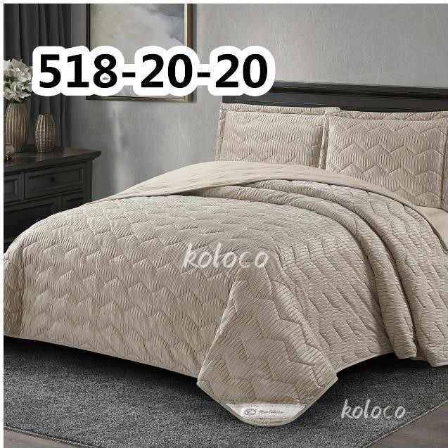 Покрывало c наволочками велюровое KOLOCO 518-20