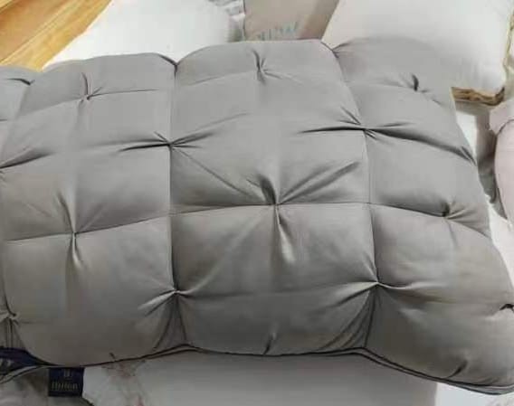 Подушка Bella Home "Тесто" (Серый) 2шт. в упаковке POBHT01