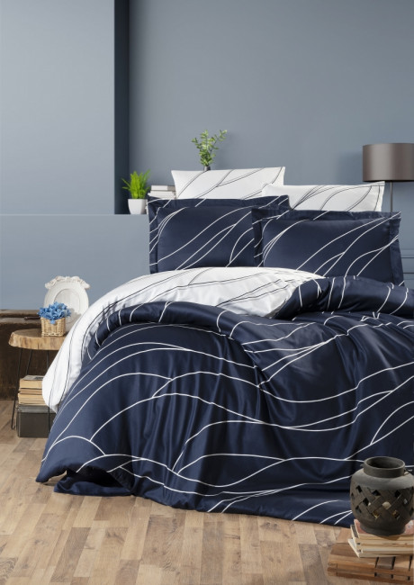 КПБ FIRST CHOICE Cotton Satin Евро FCCS004/3