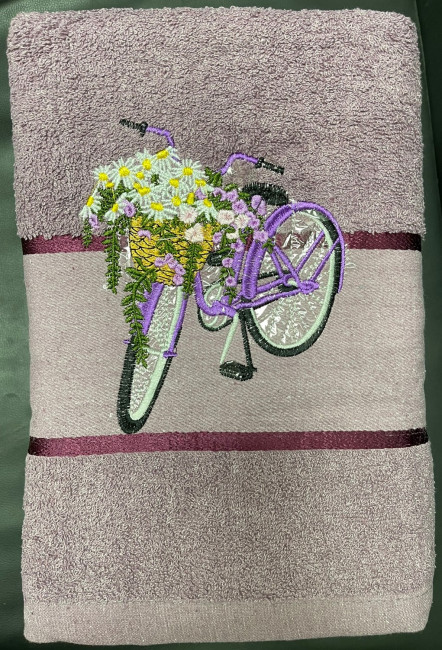 Полотенце 50х90 см 6 шт. в упаковке Велосипед POVE1 Полотенце 50х90 см 6 шт. в упаковке Велосипед POVE1