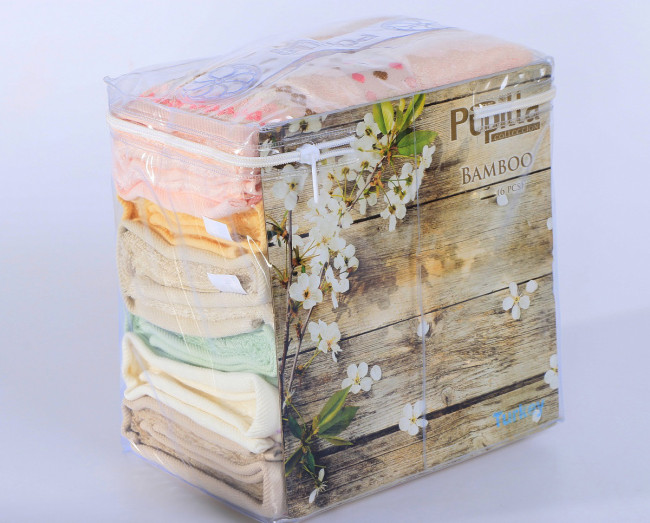 Полотенце бамбуковое PUPILLA HERCAI (50x90) см 1/6