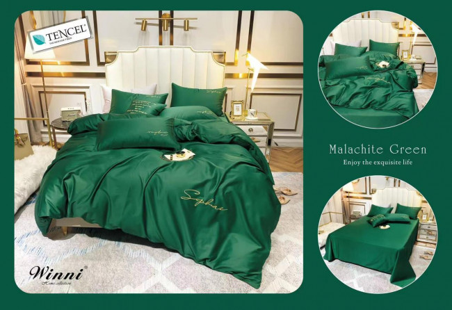 КПБ Mency Winni однотонный с вышивкой в коробке MENWOVB10 КПБ Mency Winni однотонный с вышивкой в коробке MENWOVB10