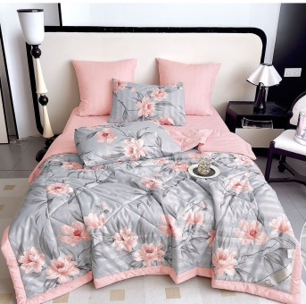 Одеяло Boris с простыней и наволочками Двухсторонний Страйп-сатин ODBORDSS012