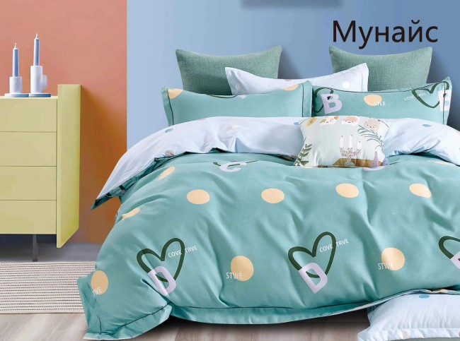 КПБ Alanna Мунайс Home на резинке по кругу ALAMUHR010 КПБ Alanna Мунайс Home на резинке по кругу ALAMUHR010