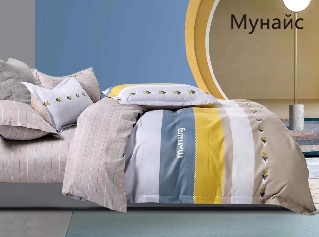 КПБ Alanna Мунайс Home на резинке по кругу ALAMUHR011