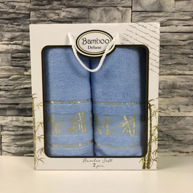 Набор полотенец GURSAN BAMBOO DELUXE 2 пр. Набор полотенец GURSAN BAMBOO DELUXE 2 пр.
