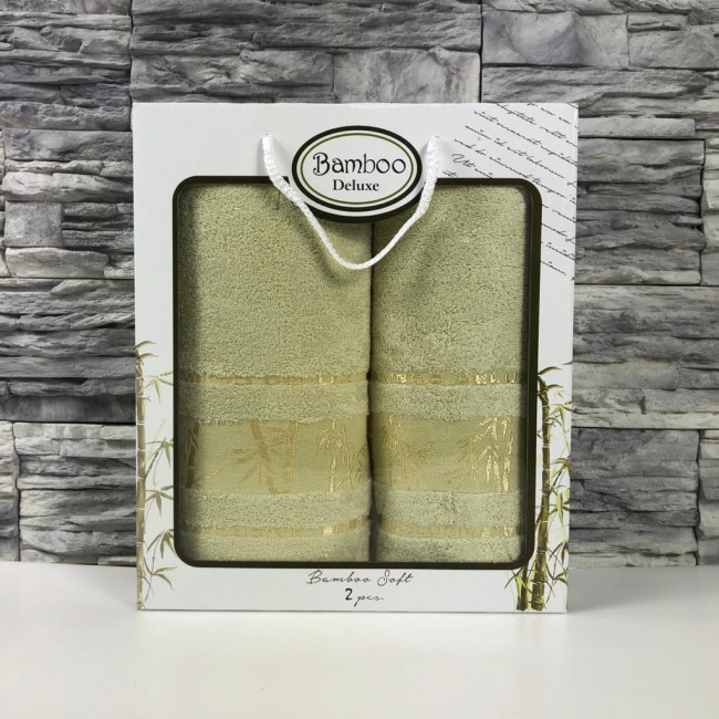 Набор полотенец GURSAN BAMBOO DELUXE 2 пр. Набор полотенец GURSAN BAMBOO DELUXE 2 пр.
