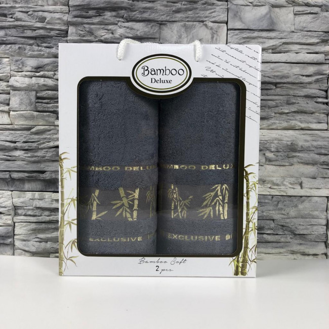Набор полотенец GURSAN BAMBOO DELUXE 2 пр. Набор полотенец GURSAN BAMBOO DELUXE 2 пр.