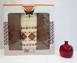Набор полотенец DNZ GULCAN For Men Cotton 3 пр. AKGULB3-23