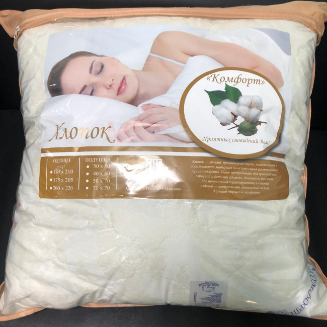 Подушка КОМФОРТ Хлопок POKX Подушка КОМФОРТ Хлопок POKX