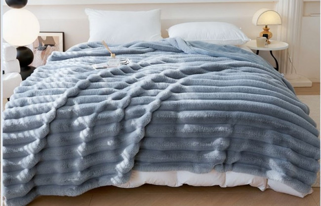 Покрывало меховое Евро Koloco 16-343