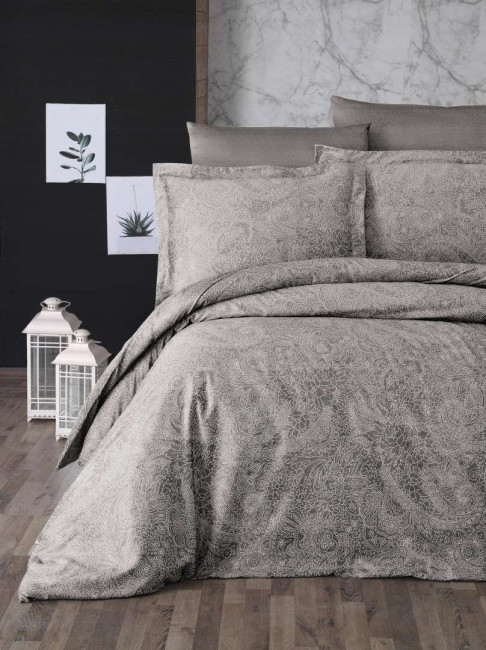 КПБ FIRST CHOICE Cotton Satin Евро FCCS006/3