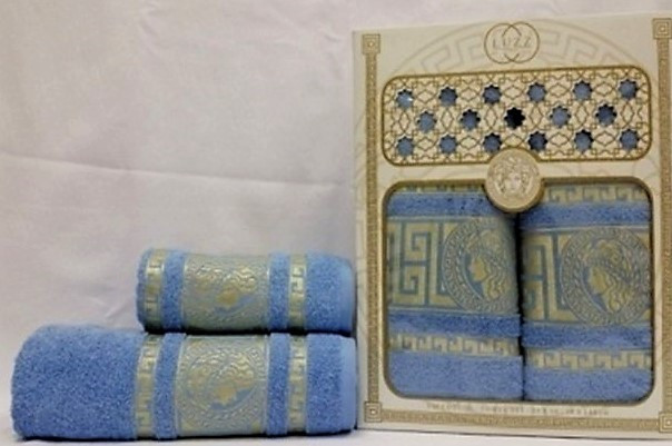 Набор полотенец OZKURT Greek (Версаче) COTTON 2 пр. AKOZKB2-01