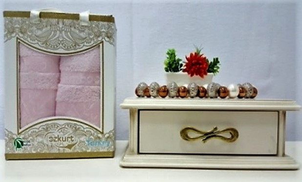 Набор полотенец OZKURT Bamboo SILVER 2 пр.