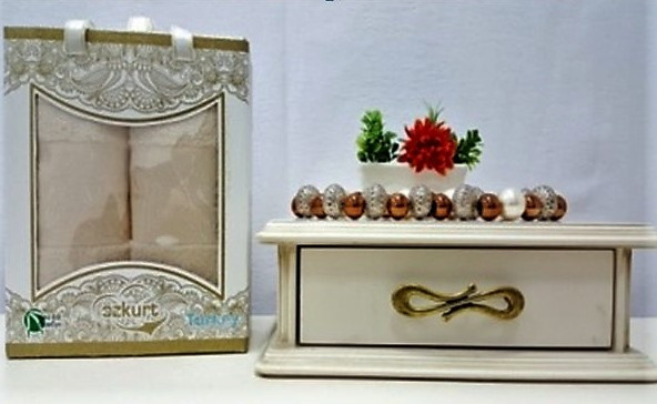 Набор полотенец OZKURT Bamboo SILVER 2 пр.