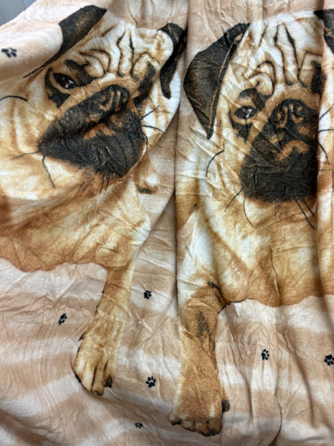 Плед плюшевый 2 спальный Собачки PLSOB Плед плюшевый 2 спальный Собачки PLSOB