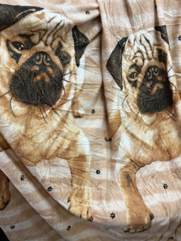 Плед плюшевый 2 спальный Собачки PLSOB Плед плюшевый 2 спальный Собачки PLSOB