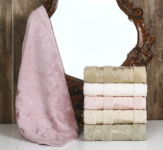 Полотенце бамбуковое PUPILLA ELIT SOFT 70x140 см 1/6