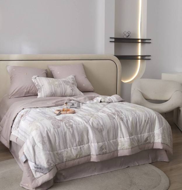 Одеяло Mency Cotton с простыней и навлочками ODMENC008