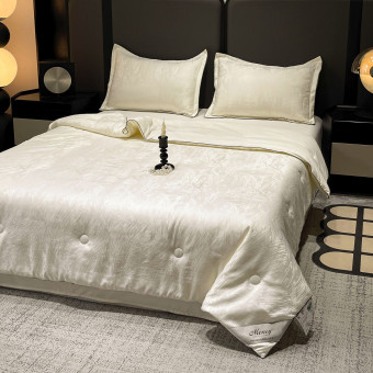 Одеяло Mency Сатин Люкс с простыней и наволочками POMENSL03