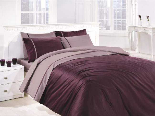 Постельное бельё First Choice Satin Mor-leylak Постельное бельё First Choice Satin Mor-leylak