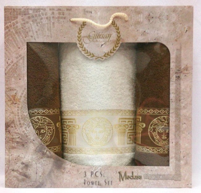 Полотенце GURSAN Medusa хлопок 3 пр.