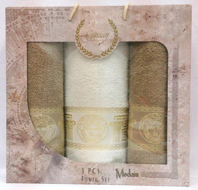 Полотенце GURSAN Medusa хлопок 3 пр.