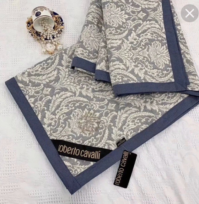 Покрывало Roberto Cavalli Синий