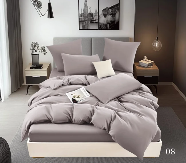 КПБ Candie's Бархат Сатин с простыней на резинке по кругу CANBSR21