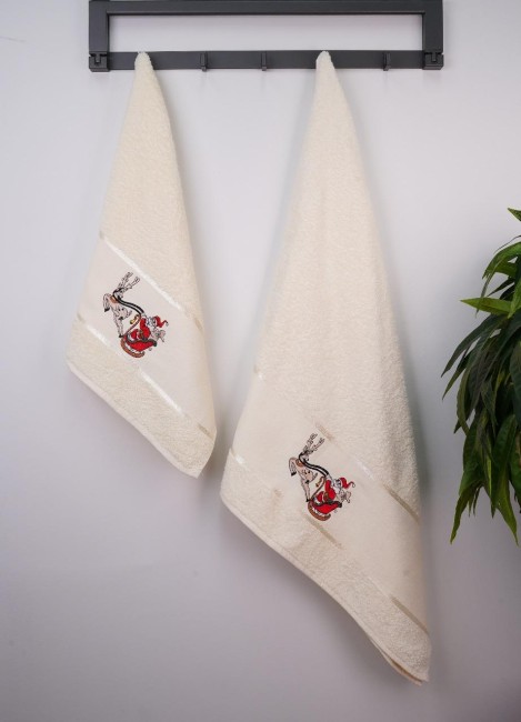 Полотенца Merry Christmas 2 шт. 50х90/70х140