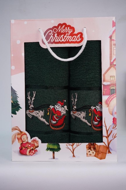 Полотенца Merry Christmas 2 шт. 50х90/70х140
