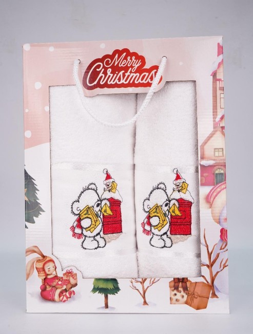 Полотенца Merry Christmas 2 шт. 50х90/70х140