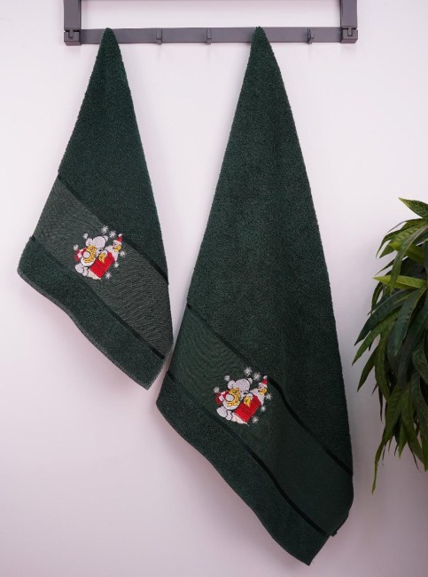 Полотенца Merry Christmas 2 шт. 50х90/70х140