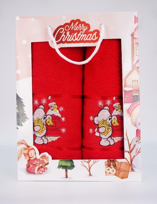 Полотенца Merry Christmas 2 шт. 50х90/70х140
