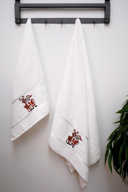 Полотенца Merry Christmas 2 шт. 50х90/70х140