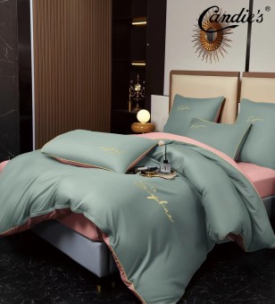 КПБ Candie's однотонный с вышивкой CANOV041