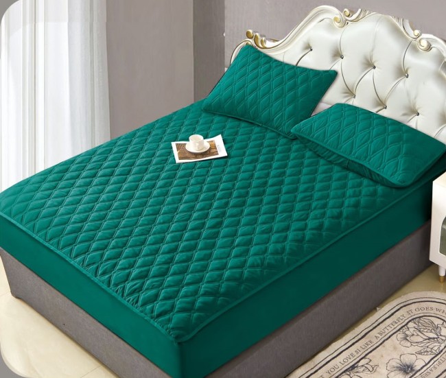 Наматрасник Alanna стеганый с бортом без наволочек NAMSRA03 (Зелёный) Наматрасник Alanna стеганый с бортом без наволочек NAMSRA03 (Зелёный)