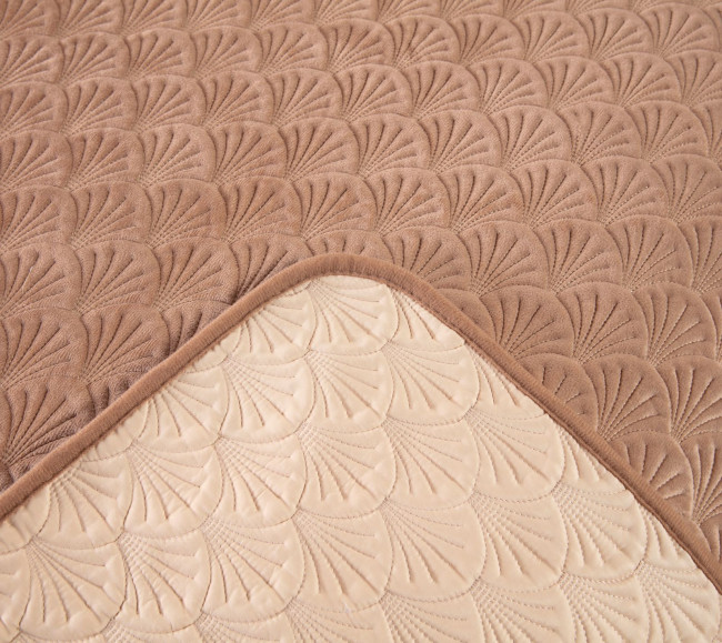 Покрывало VELUR цвет Светло-серый POKVL04 Покрывало VELUR цвет Светло-серый POKVL04