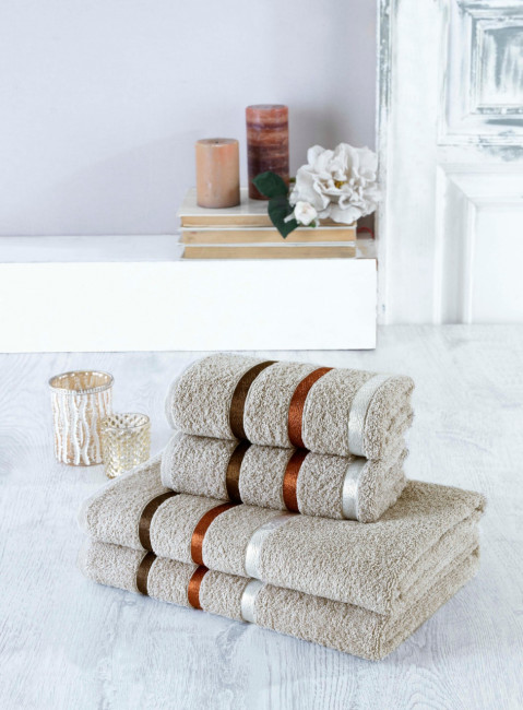 Комплект полотенец 4 шт. EFOR цвет