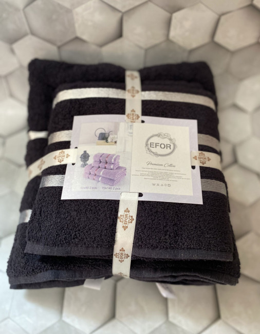 Комплект полотенец 4 шт. EFOR цвет